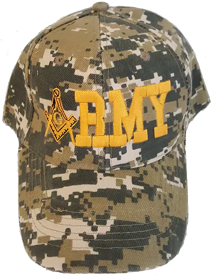  Masonic Baseball Cap Army Mason Digital Camo For Baseball Png Army Hat Png