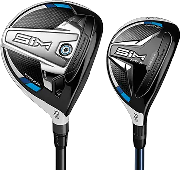  Taylormade Sim Range Of Golf Clubs Golfbox Taylormade Sim Fairway Wood Png Golf Clubs Png