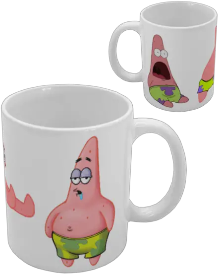  Memes Merch Coffee Cup Png Patrick Star Png