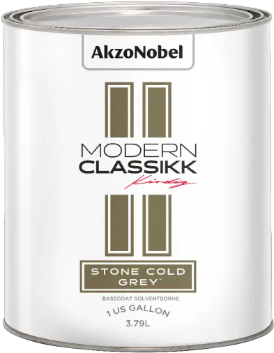  Modern Classikk Stone Cold Grey Solventborne 1 Us Gallon Akzo Nobel Png Stone Cold Png