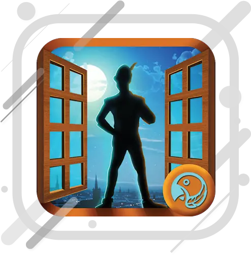  Magic Adventure Of Peter Pan Hidden Object Games Lory Apps Illustration Png Peter Pan Silhouette Png