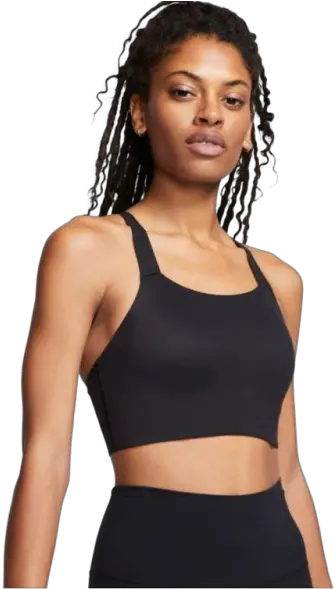  Nike Swoosh Luxe Bra Black Nike Swoosh Luxe Bra Png Nike Swoosh Png