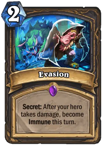  Rogue Secrets Hearthstone Evasion Png Wow Paladin Class Icon