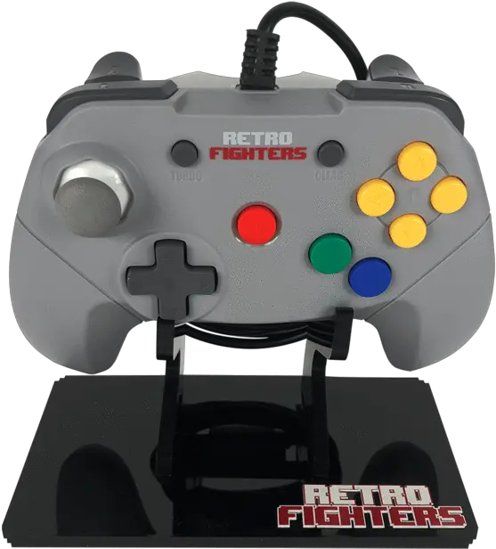  Brawler64 N64 Controller Display Stand Video Games Png Nintendo 64 Transparent