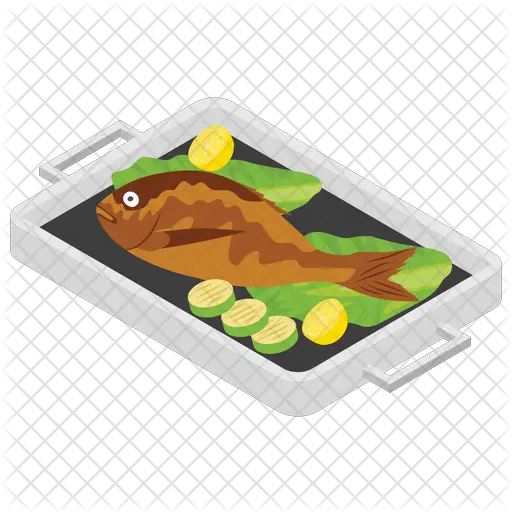  Fried Fish Icon Food Group Png Fried Fish Png