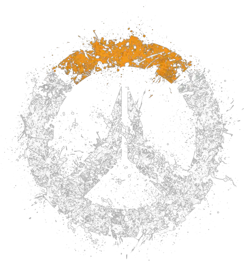  Overwatch Bath Towel Dot Png Overwatch Logo Pixel Art