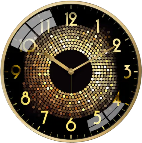  Mönste Gold Large Modern Wall Clock In 2020 Large Wall Wall Clock Png Gold Clock Png