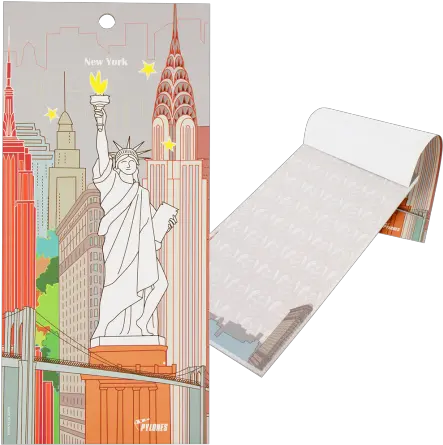  New York City Magnetic Notepad Art Png New York City Png