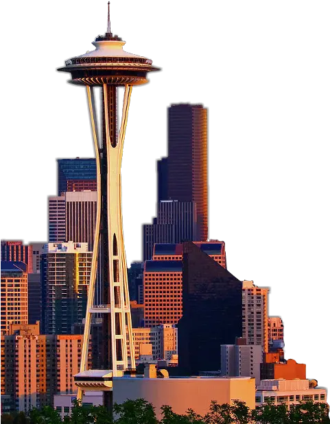  Download Hd Poster Picturesu0027 Space Needle 41x41in Seattle Space Needle City Png Space Needle Png