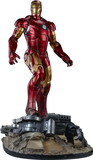  Iron Man Sideshow Collectibles Iron Man Mark 3 Sideshow Maquette Png Iron Man Transparent Background