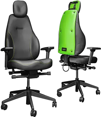  Edge Ergonomic Green Gaming Chair Office Chair Png Gaming Chair Png