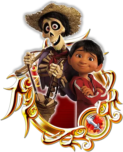  Kingdom Hearts Union Gives Its Best Grito With A Coco Transparent Beauty And The Beast Png Coco Movie Png