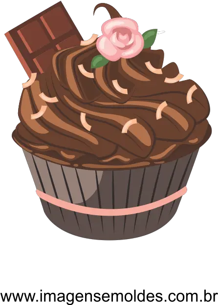  Cupcake Desenho Vetor Png 1 Image Chocolate Cake Cupcake Png