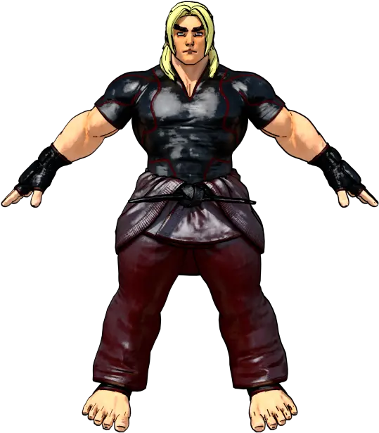  Pc Computer Street Fighter V Ken The Models Resource Action Figure Png Street Fighter Vs Png