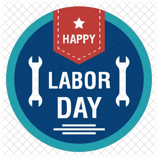  Labor Day Badge Icon 6th Century Png Labor Day Png