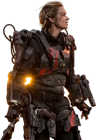  Live Die Repeat Emily Blunt Emily Blunt Edge Of Tomorrow Suit Png Blunt Transparent Background