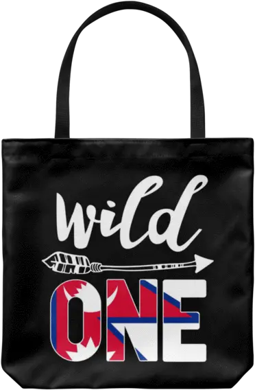  Nepal Wild One Birthday Outfit 1 Nepalese Flag Tote Bag Gift Idea Tote Bag Png Nepal Flag Png