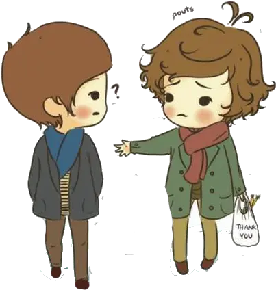  Chibi Harry And Louis Larry One Direction Caricatura One Direction Harry Cartoon Png One Direction Png