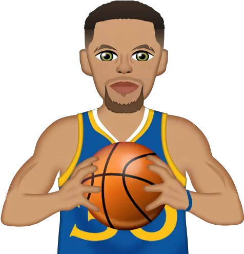  Stephmoji Stephencurry Sc30 Nba Pictures Stephen Curry Golden State Warriors Emoji Png Nba Logo Player