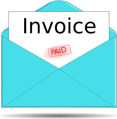  Invoice Mail Drawing Free Image Download Invoice Clipart Png Blue Envelope Icon