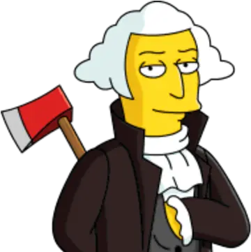  George Washington Simpsons Wiki Fandom Simpsons George Washington Png George Washington Png