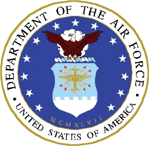  Download Air Force Logo Transparent Department Of The Air Us Air Force Png Air Force Logo Images