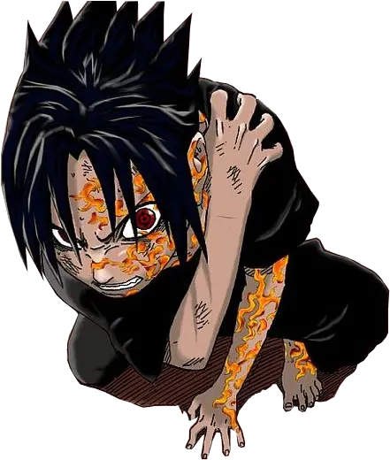  Sasuke Uchiha Card Image Sasuke Curse Mark Transparent Sasuke Transparente Png Sasuke Transparent