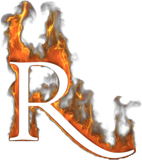  Devil Font Typefaceu0027s All Around Me Handmadefont Letter R Png Flame Devil Transparent Background