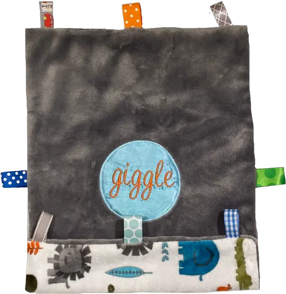  Minky Tag Blanket Jungle Animals Bag Png Jungle Animals Png