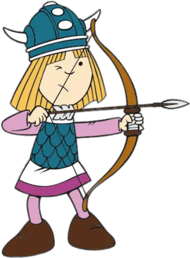  Aiming Bow And Arrow Transparent Png Vickie The Viking Clipart Bow And Arrow Transparent Background