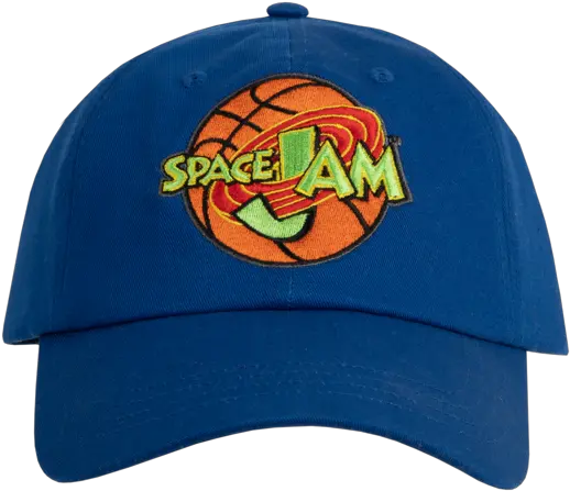  Space Jam Logo Unstructured Hat Baseball Cap Png Space Jam Logo Png