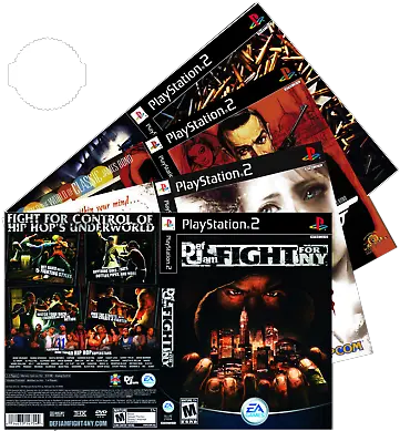  Playstation 2 Ps2 B Storage Case Ebay Def Jam Fight For Ny Png Playstation 2 Png