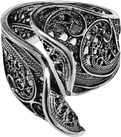  Silver Filigree Ring Solid Png Gucci Icon Rings