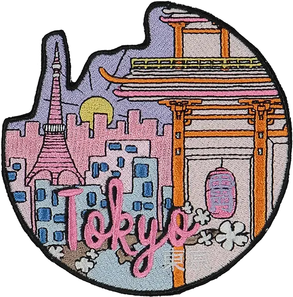  Tokyo Sticker Patch Tokyo Sticker Png Tokyo Png