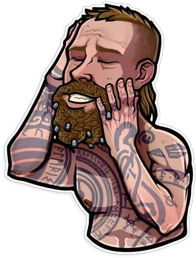  Telegram Sticker 20 From Collection God Of War God Of War Stickers Telegram Png Boi Hand Transparent