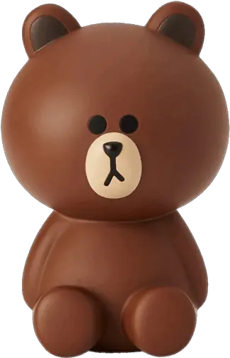  Line Friends Png Line Friends Coin Bank 3072768 Vippng Teddy Bear Piggy Bank Transparent Background