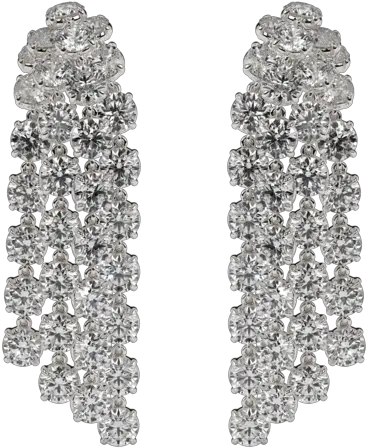  Nima Diamond Earrings Solid Png Diamond Earrings Png