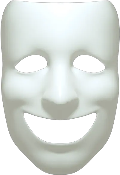  Theatre Mask Happy Png Drama Mask Png