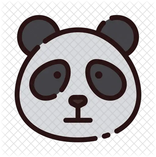  Panda Icon Dot Png Panda Face Png