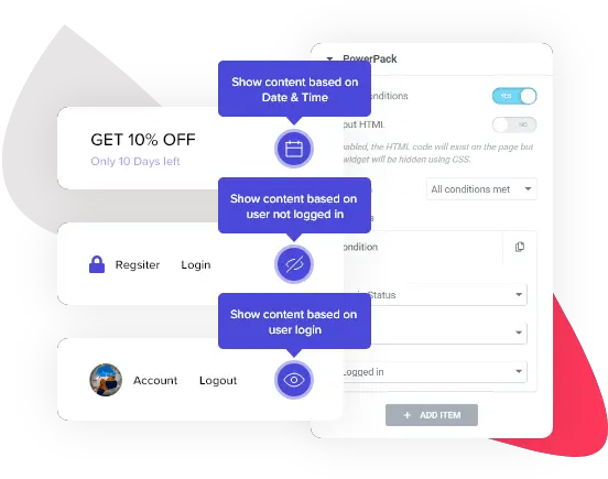  Best Elementor Addons Powerpack Elementor Addons U0026 Widgets Vertical Png Wow Addon Show Time On Icon