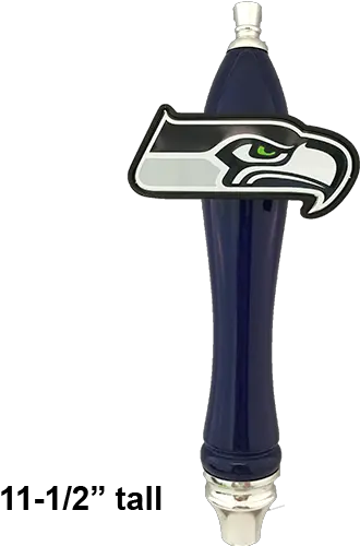  Seattle Seahawks Beer Tap Handle Blue Weapon Png Seahawks Logo Image