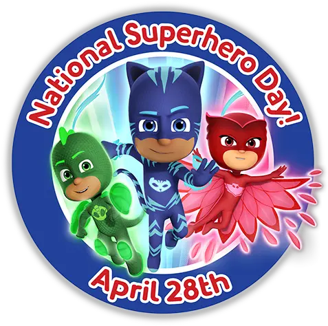  Library Campaign With Pj Masks April 28 National Superhero Day Png Pj Mask Logo