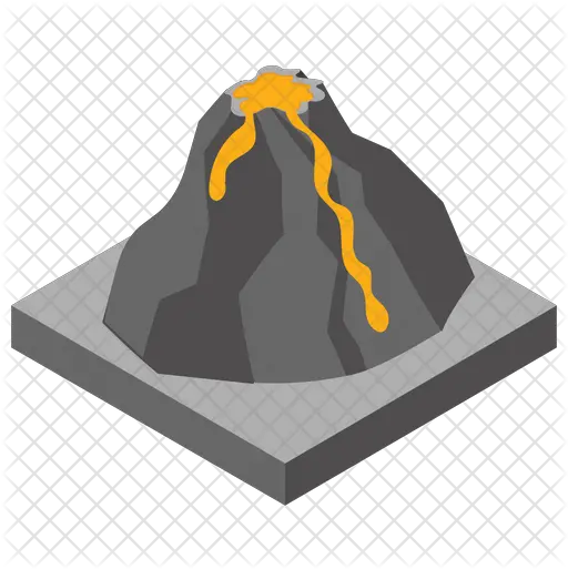  Volcano Icon Lotus Temple Png Volcano Png