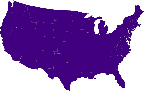  Purple Usa Map Png Clip Arts For Web Clip Arts Free Png Map Of Usa Purple Us Map Png