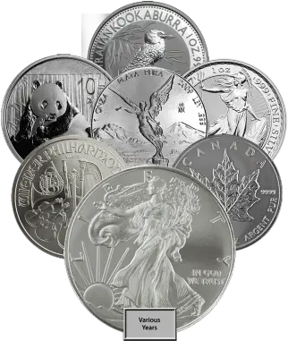  Our Choice 1oz Silver Coin Investment Market Quarter Png Silver Coin Png