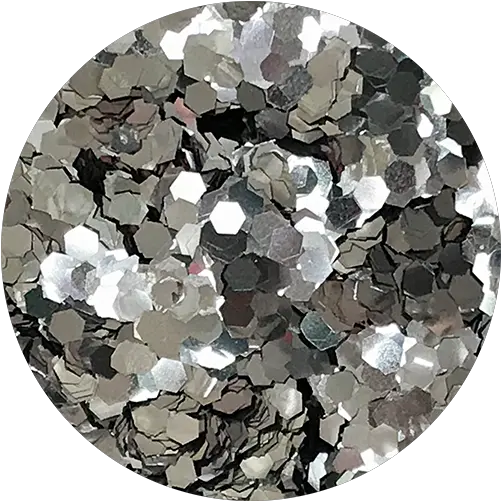  Hex Jumbo Silver Crystal Png Silver Confetti Png