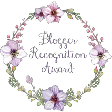  That Anxious Traveller Blogger Recognition Award Flower Chic Png Blogger Png