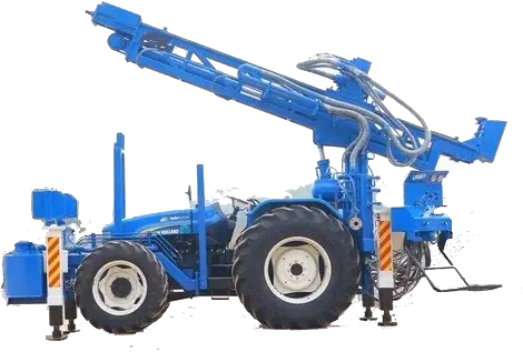  Tractor Mounted Auger Rotary And Core Drilling Rig Tractor Mounted Drilling Rig Png Oil Rig Png