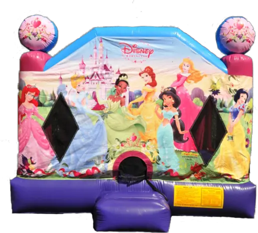  Walt Disney Princess Bounce House Rental Chattanooga Disney Princess Ninja Jumper Png Princess Castle Png