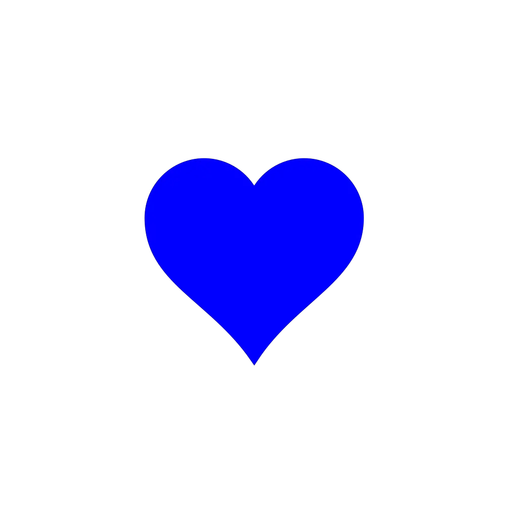  Shapes Png Blue Heart Shape Clip Art Vector Clip Art Dark Blue Heart Png Heart Png Outline